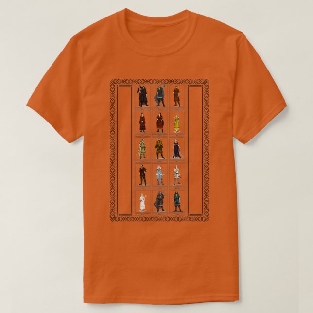 Norse Gods 2 T Shirt (Design framsida)