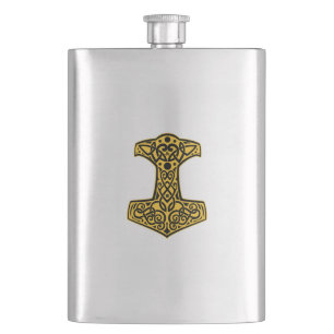 Norse Hammer Fickplunta