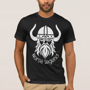 Norse Legend Viking Silhouette T Shirt