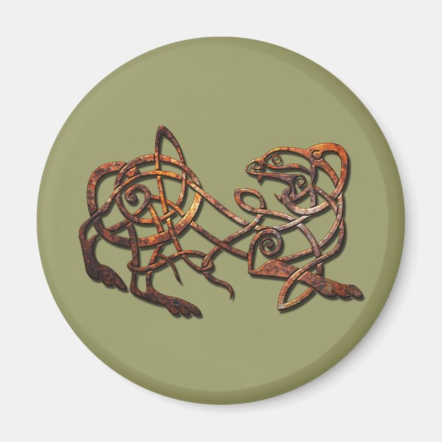 Norse Lejon Magnet (Framsidan)