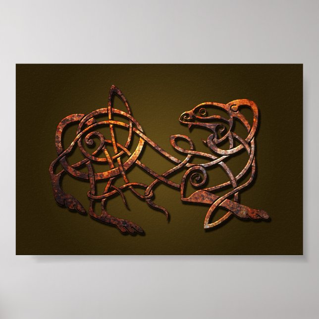 Norse Lejon Poster (Framsidan)