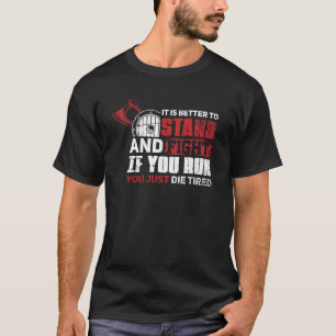 Norse Mythology Viking Workout Die Tired T Shirt