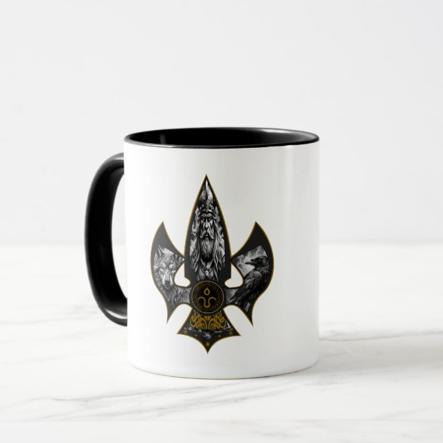 Norse Spear Mugg (Framsida vänster)