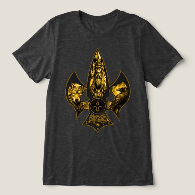 Norse Spear T Shirt (Design Framsida)