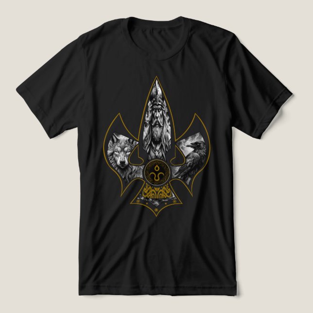 Norse Spear T Shirt (Design Framsida)