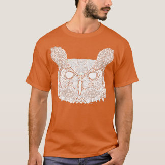 Norse Underbar Horned Uggla White T Shirt