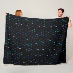 Norse vid Nattens Fleece Blanket