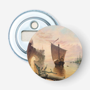 Norse Viking Boat Frakt Flaska Open Magnet Flasköppnare