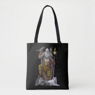 Norse Viking Gud Odin Tygkasse