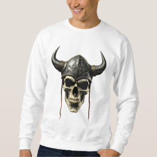 Norse Viking Skull Sweatshirt