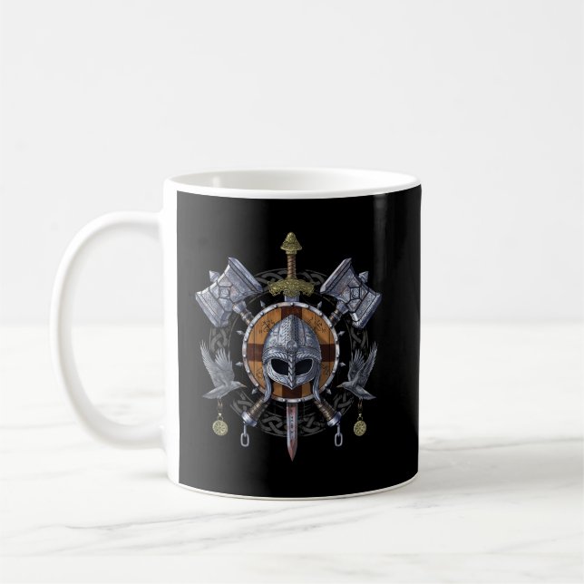 Norse Viking Warrior Armory Kaffemugg (Vänster)