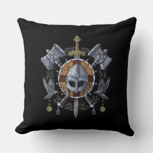 Norse Viking Warrior Armory Kudde