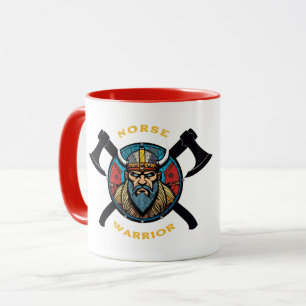 Norse Warrior Mugg