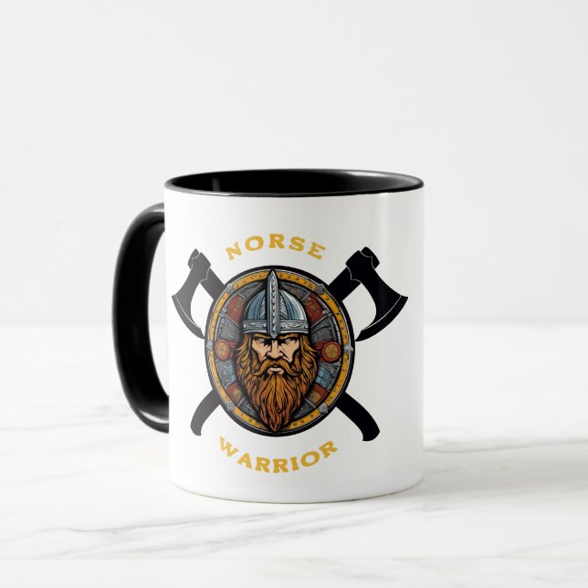 Norse Warrior Mugg (Framsida vänster)