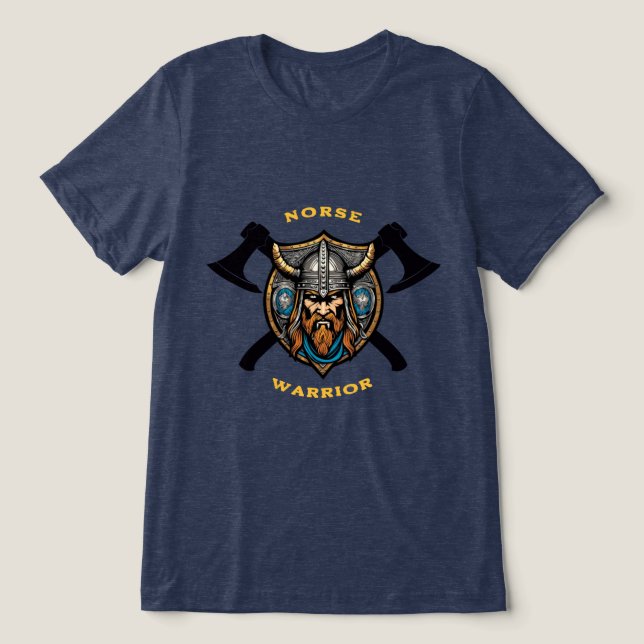Norse Warrior T Shirt (Design Framsida)
