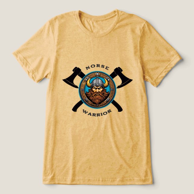 Norse Warrior T Shirt (Design Framsida)