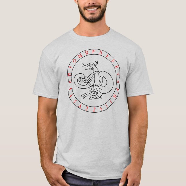 Norsedrake Tee Shirt (Framsida)