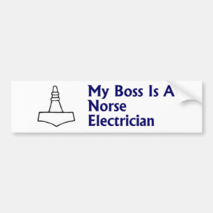 Norseelektrikerbildekal Bildekal