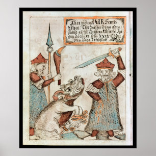 NorsegudTyr att förlora som är hans, räcker till Poster