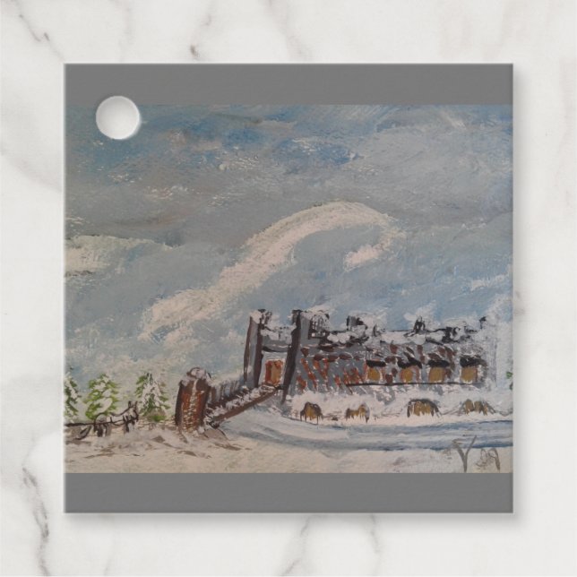 Norselands Castles Gåvor Etiketter (Framsida)