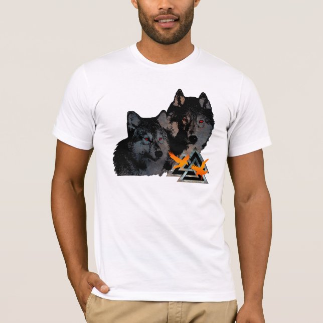 Norseskjorta T-shirt (Framsida)