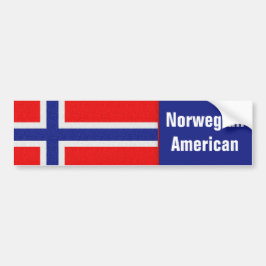 Norsk amerikan bildekal