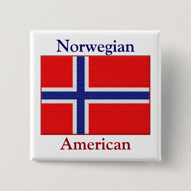 Norsk amerikan knapp (Framsida)