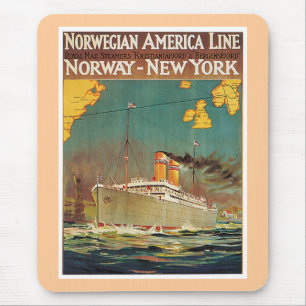 Norsk amerikansk linje musmatta