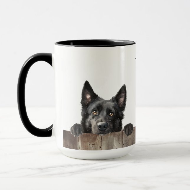 Norsk buhund Hund Mugg (Vänster)