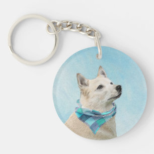Norsk Buhund Painting - Cute Original Hund Art