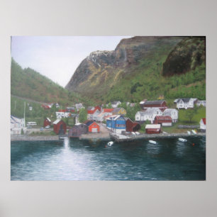 Norsk by poster