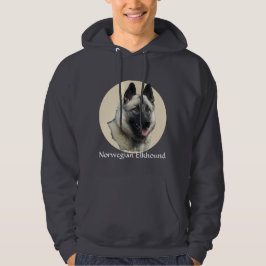Norsk Elkhound Art Hoodie