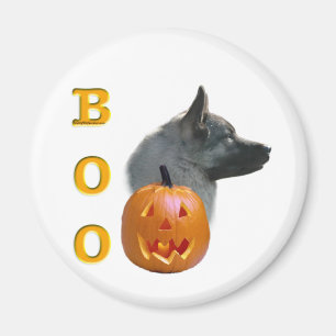 Norsk Elkhound Boo Magnet