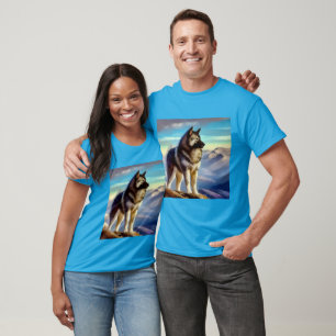 Norsk Elkhound Hund T Shirt