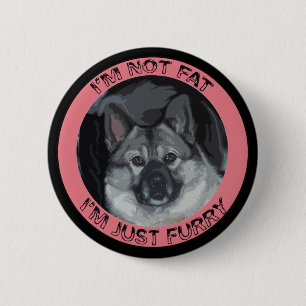 Norsk elkhound knapp