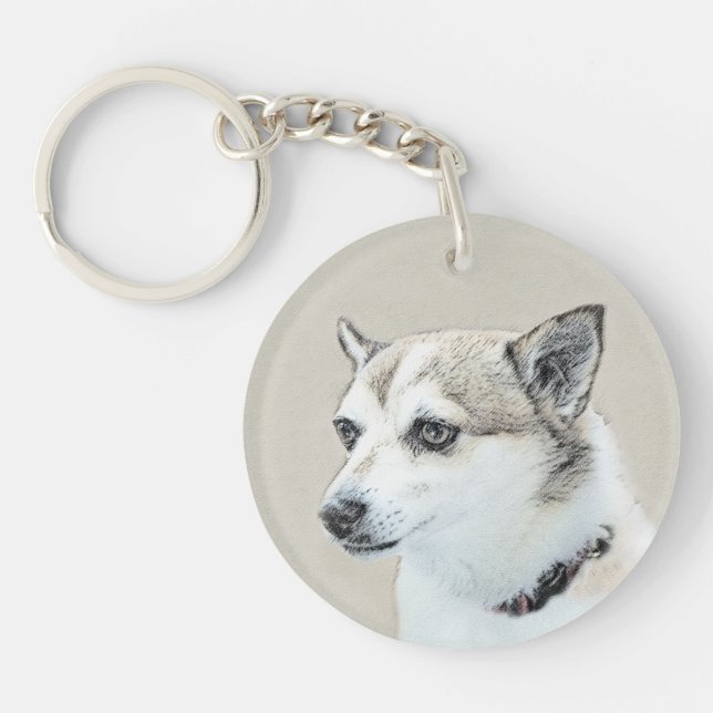 Norsk färg på undehund - Original Hund Art (Framsidan)
