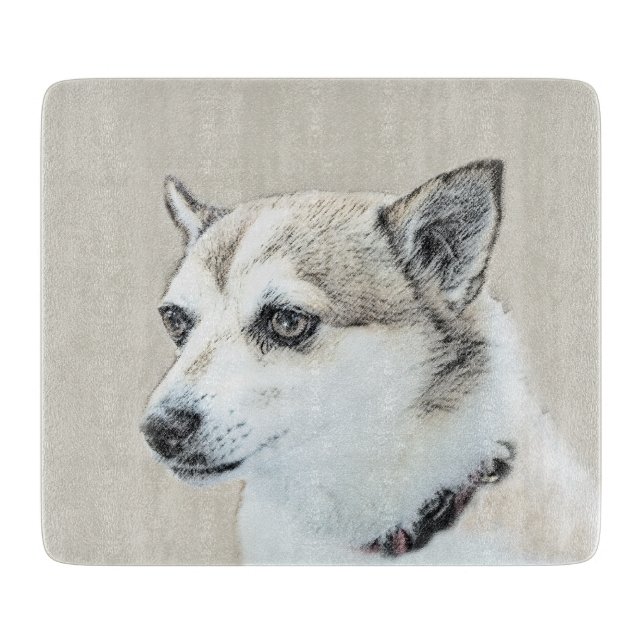Norsk färg på undehund - Original Hund Art (Framsidan)