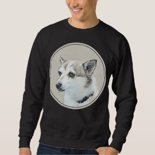 Norsk färg på undehund - Original Hund Art Lång Ärmad Tröja