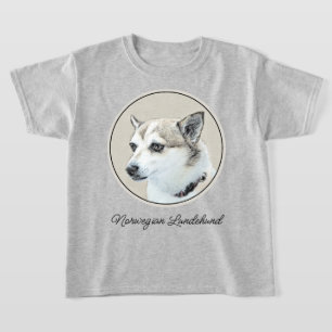 Norsk färg på undehund - Original Hund Art T Shirt
