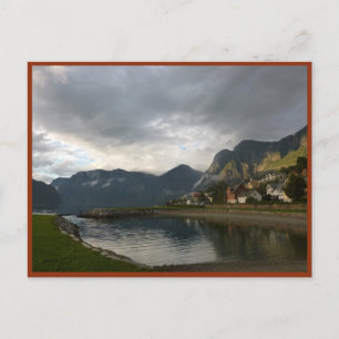 Norsk fjord (Aurjordfjord) Vykort
