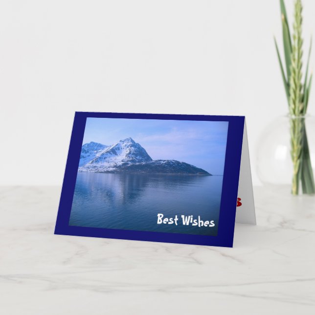 Norsk fjord kort (Framsida)