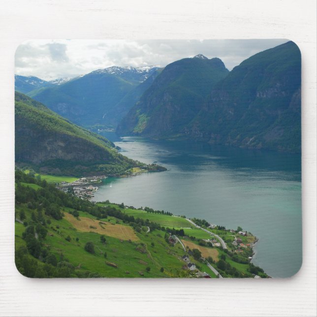 Norsk Fjord Mousepad Musmatta (Framsidan)