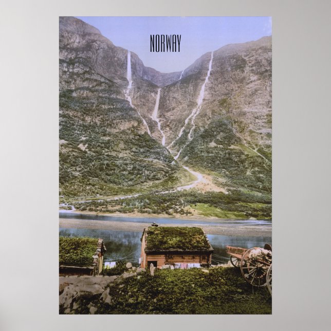 Norsk Fjord Poster (Framsidan)