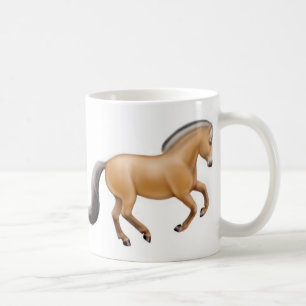 Norsk Fjordhästmugg Kaffemugg