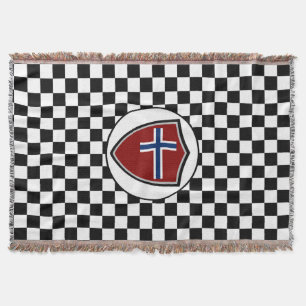 Norsk flagga filt