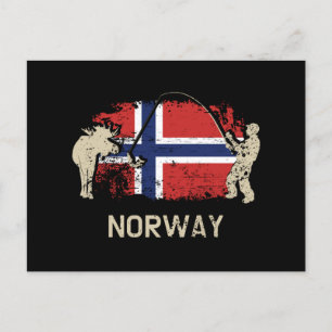 Norsk Flagga, Flagga Vykort