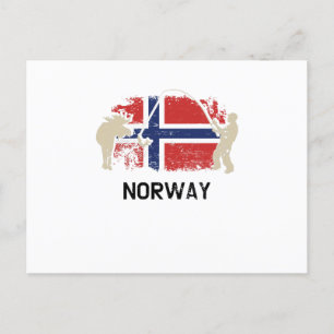 Norsk Flagga, Flagga Vykort