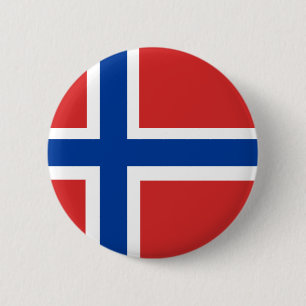 Norsk flagga knapp