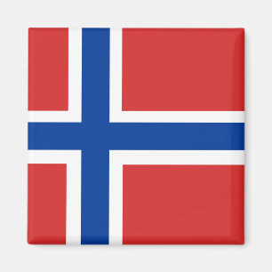 Norsk flagga magnet