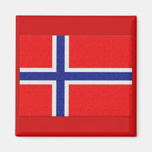 Norsk flagga magnet
